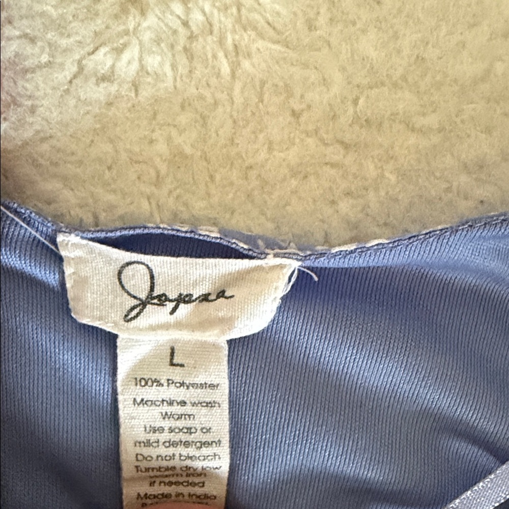 Japna Light Periwinkle Blue Dress - L - Picture 2 of 3